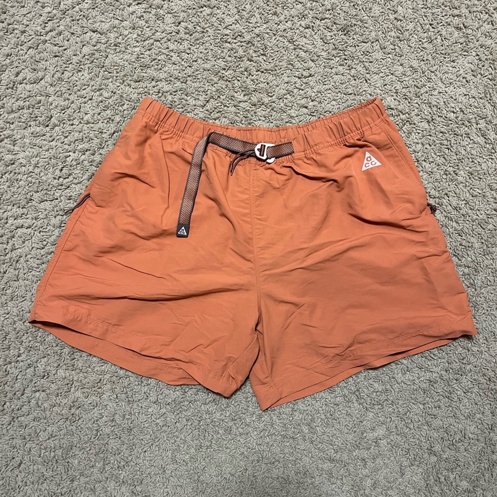 Nike ACG Men's Athletic Shorts in Burnt Orange